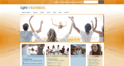 Desktop Screenshot of lightonkundalini.com